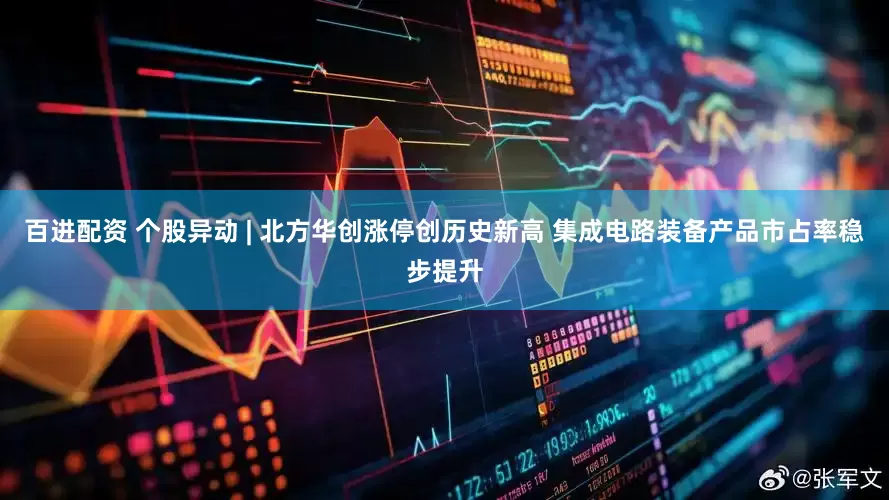百进配资 个股异动 | 北方华创涨停创历史新高 集成电路装备产品市占率稳步提升